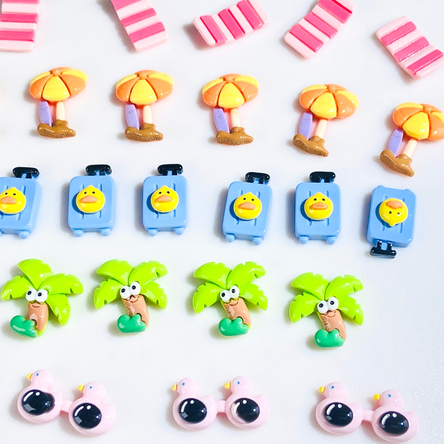 Vacation Mix Resin DIY Charms