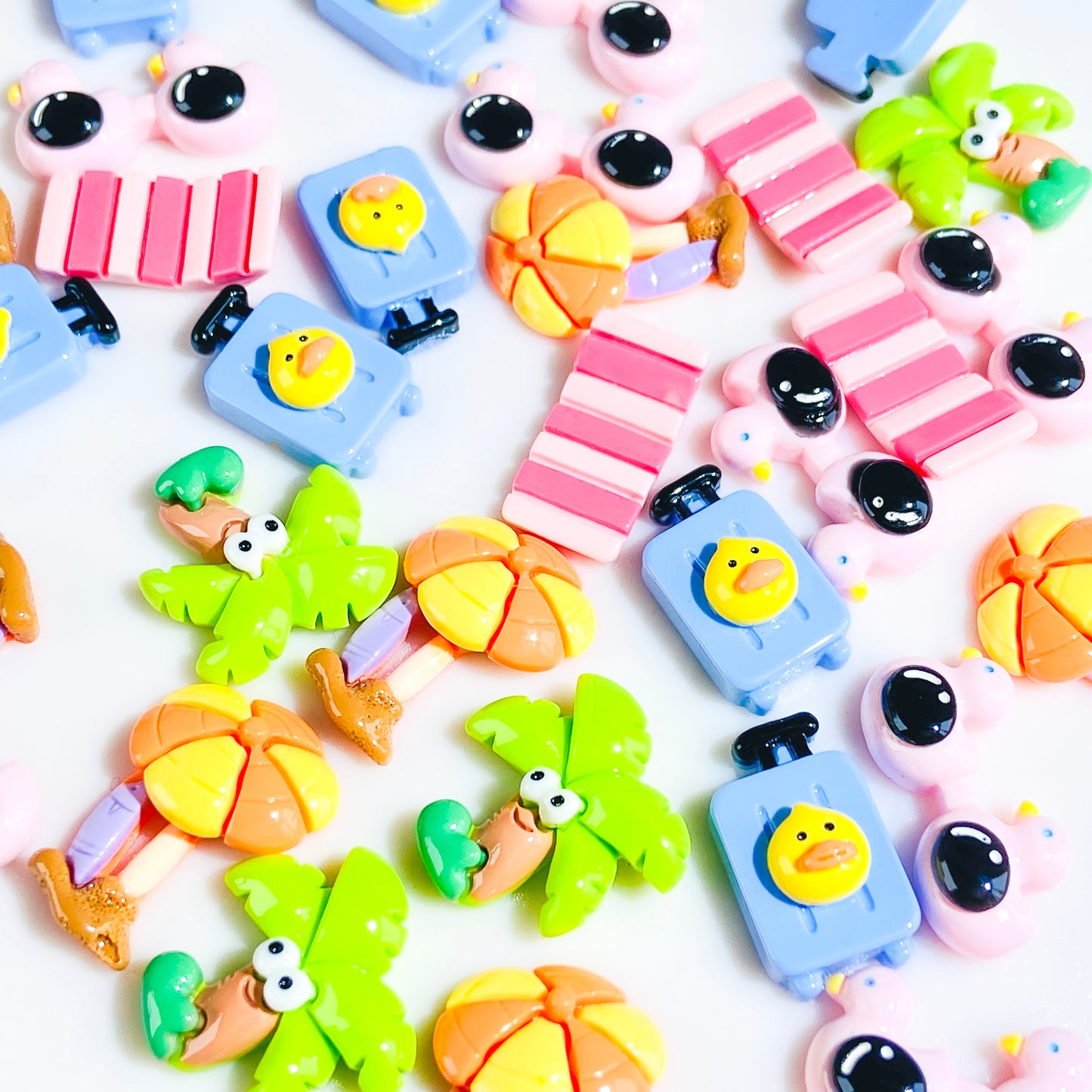 Vacation Mix Resin DIY Charms