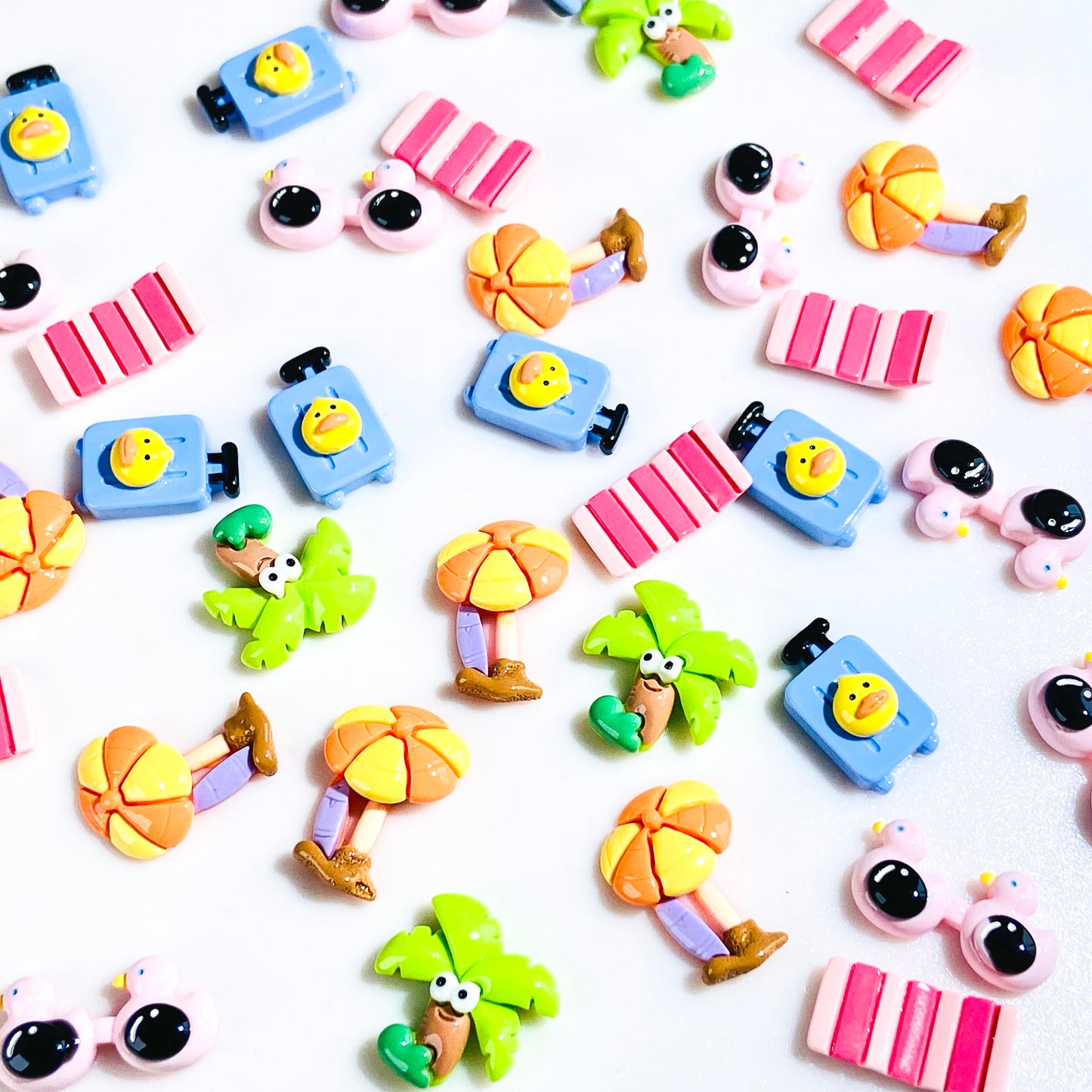 Vacation Mix Resin DIY Charms