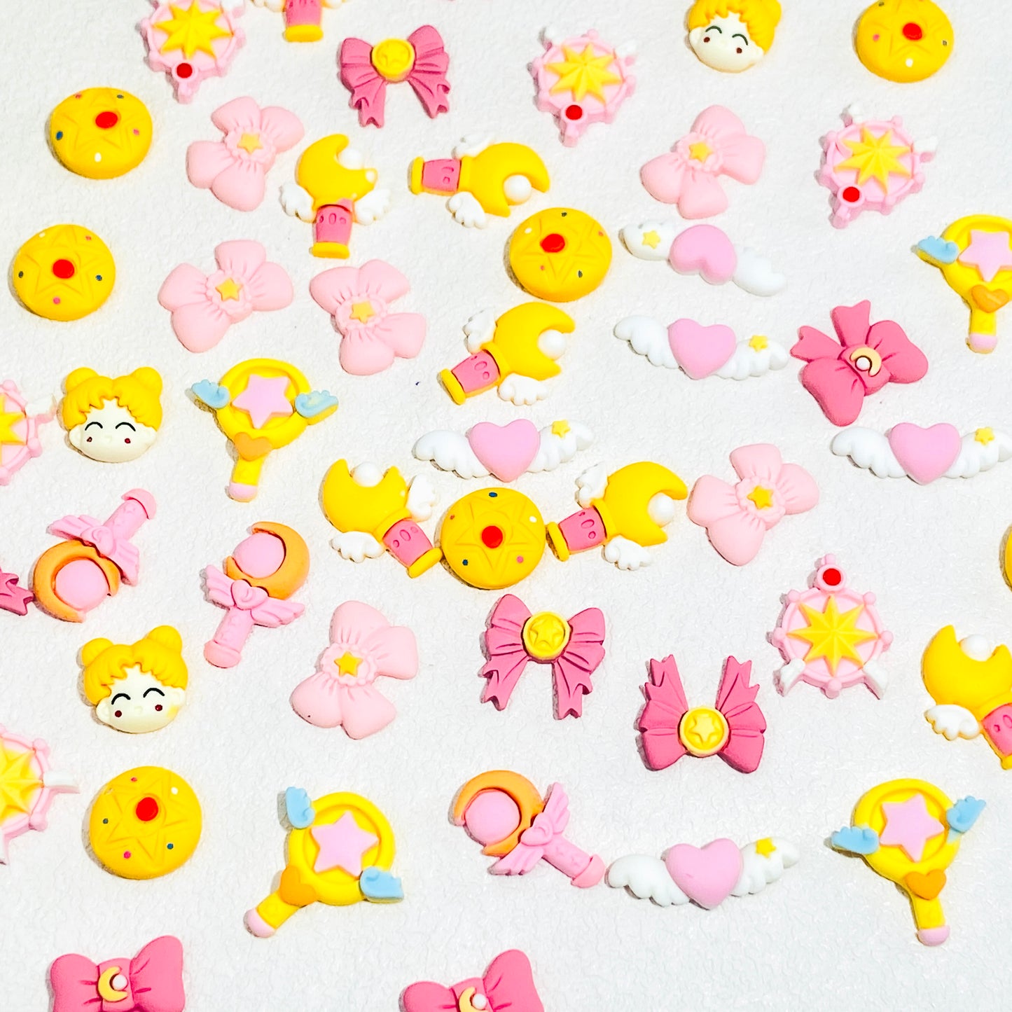 Magic Girl Resin DIY Charm
