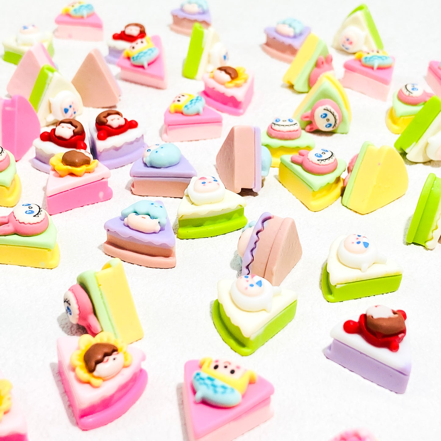 Cutie Sliced Cake Resin DIY Charms