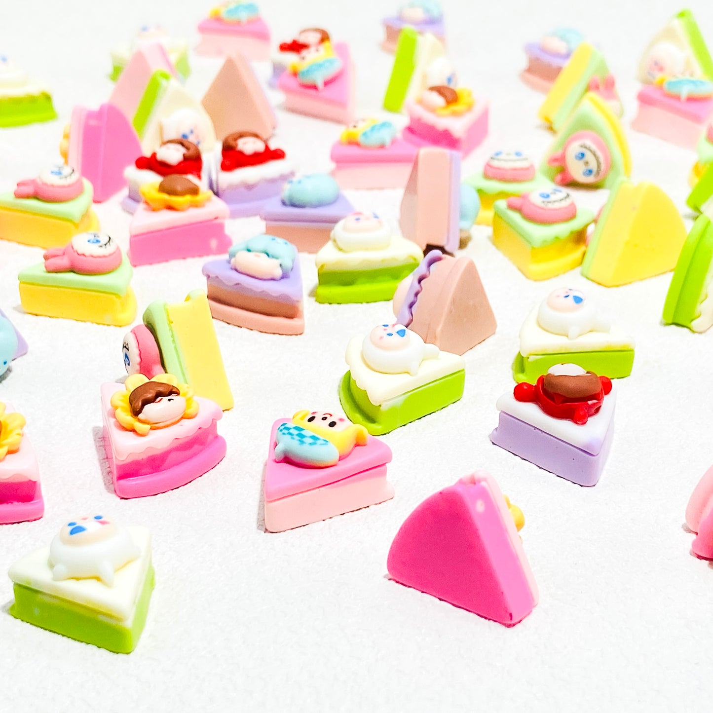 Cutie Sliced Cake Resin DIY Charms