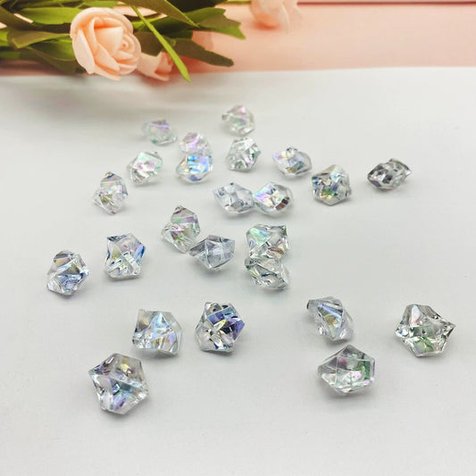 Polygon diamond Resin DIY Charms