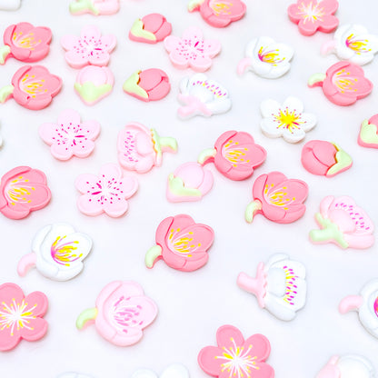Cherry Blooms Resin DIY Charms