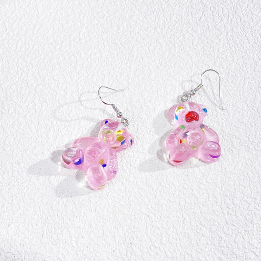 Jelly Bb Bear(Pink) Resin Costume Jewellery