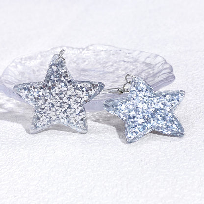 Super Star(Silver) Resin Costume Jewellery
