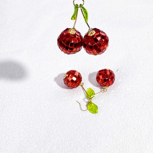 Disco Cherry Acrylic Costume Jewellery