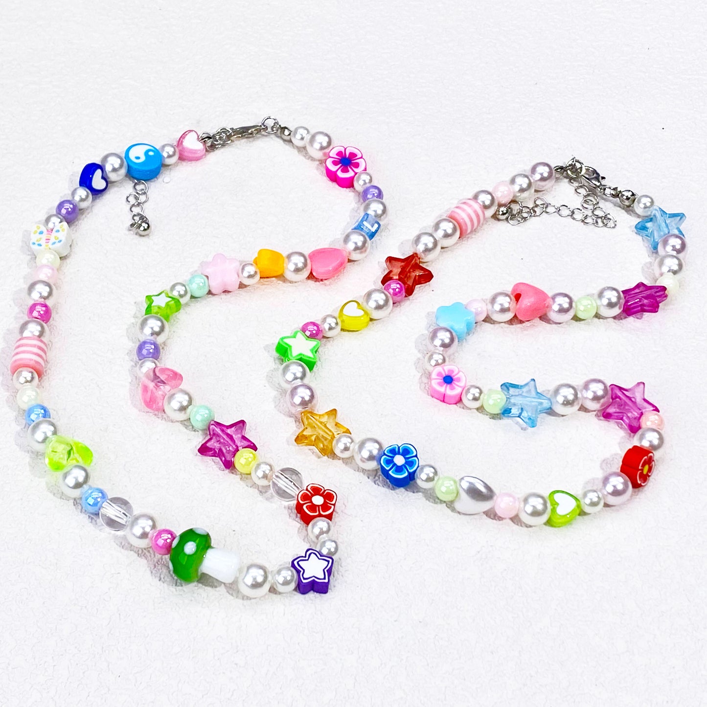 Childlike (Mix)beaded Costume Jewellery