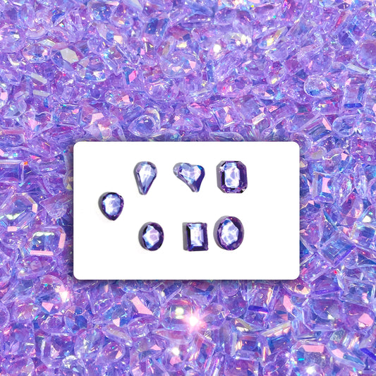 AB Color Diamonds - Purple