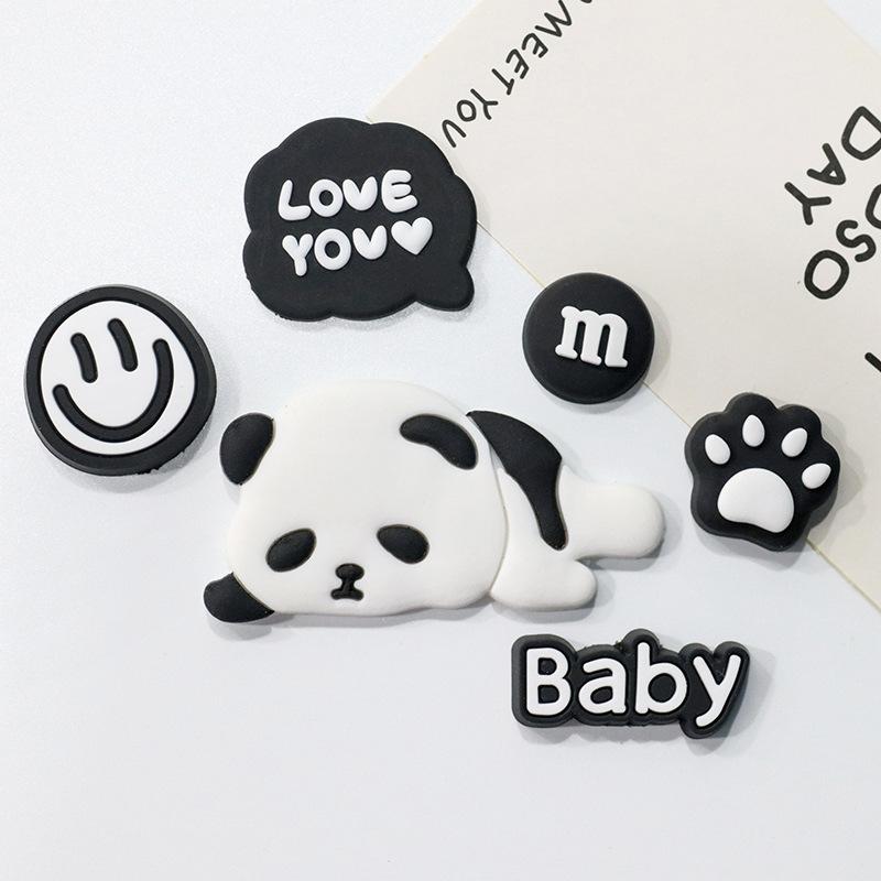 Snoring Panda Cute Soft Cartoon DIY Charms