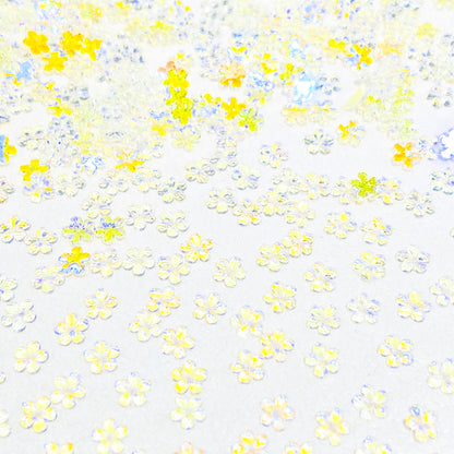 Aurora Flower Resin DIY Charms