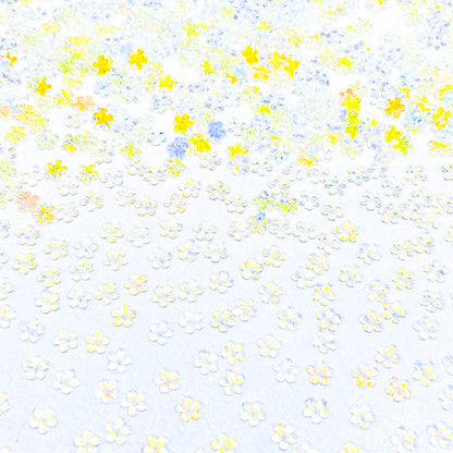 Aurora Flower Resin DIY Charms