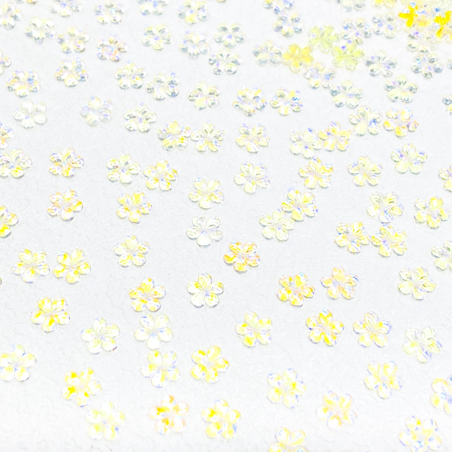 Aurora Flower Resin DIY Charms