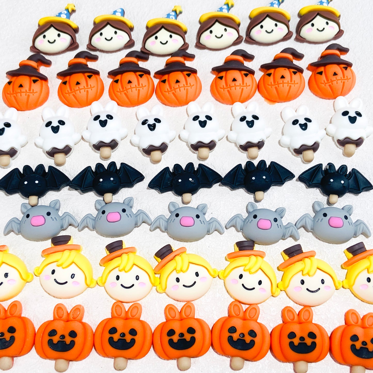 Ghost House Resin DIY Charms