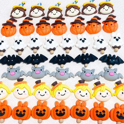 Ghost House Resin DIY Charms