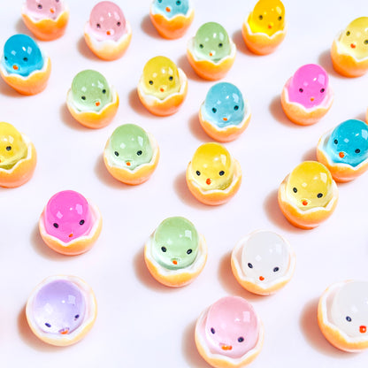 Luminous Newly Hatched Chick Resin DIY Charms