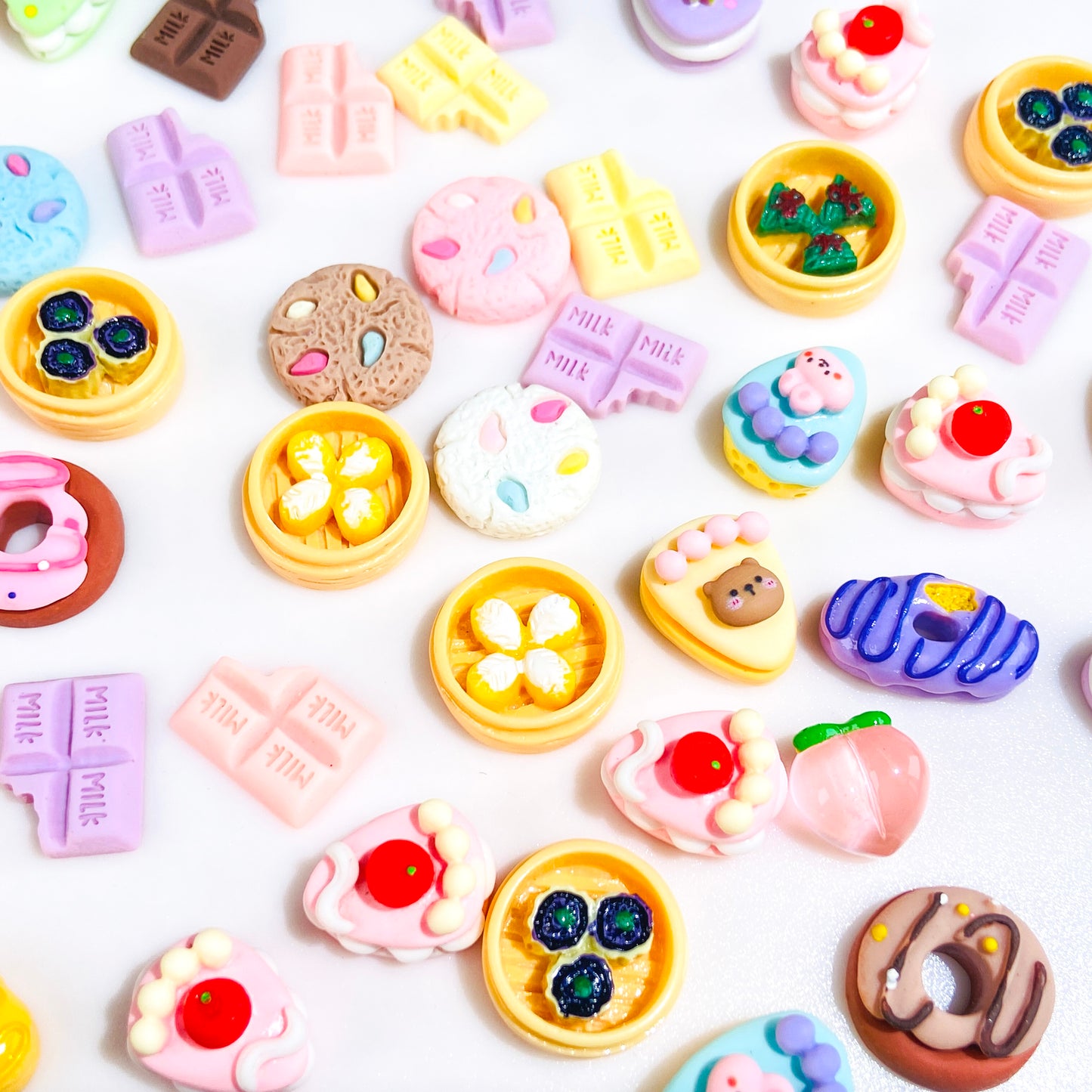 Yummy Dim Sum Resin DIY Charms