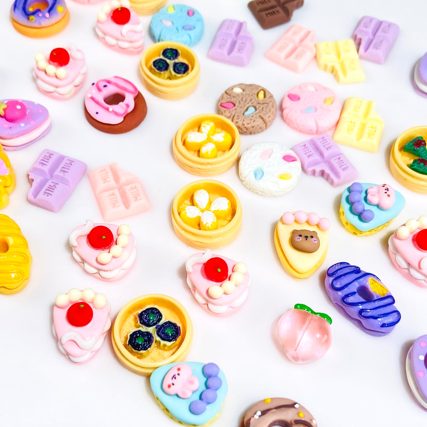 Yummy Dim Sum Resin DIY Charms