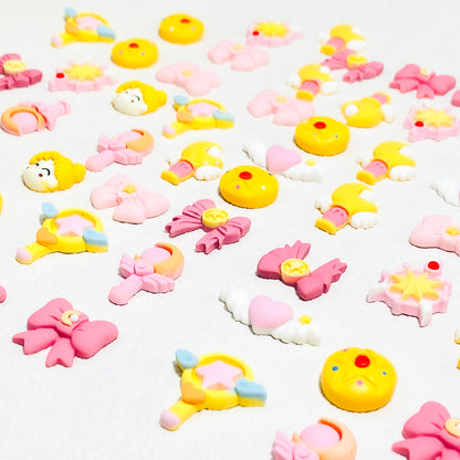 Magic Girl Resin DIY Charm