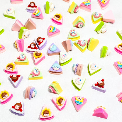 Cutie Sliced Cake Resin DIY Charms