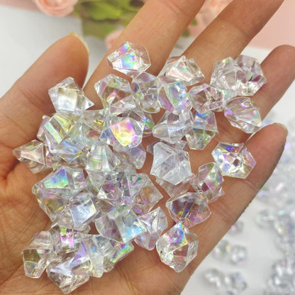 Polygon diamond Resin DIY Charms