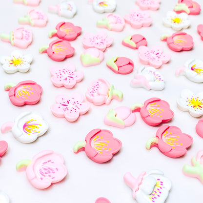 Cherry Blooms Resin DIY Charms
