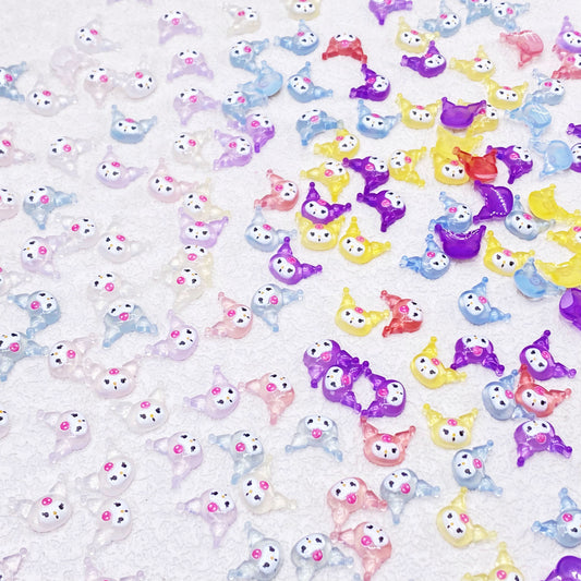 Color Changing Evil Cat  Resin Charm