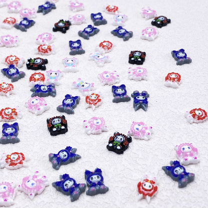 Colorful  Doll Resin Charm
