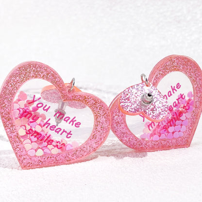 You Make My Heart Smile Acrylic Costume Jewellery