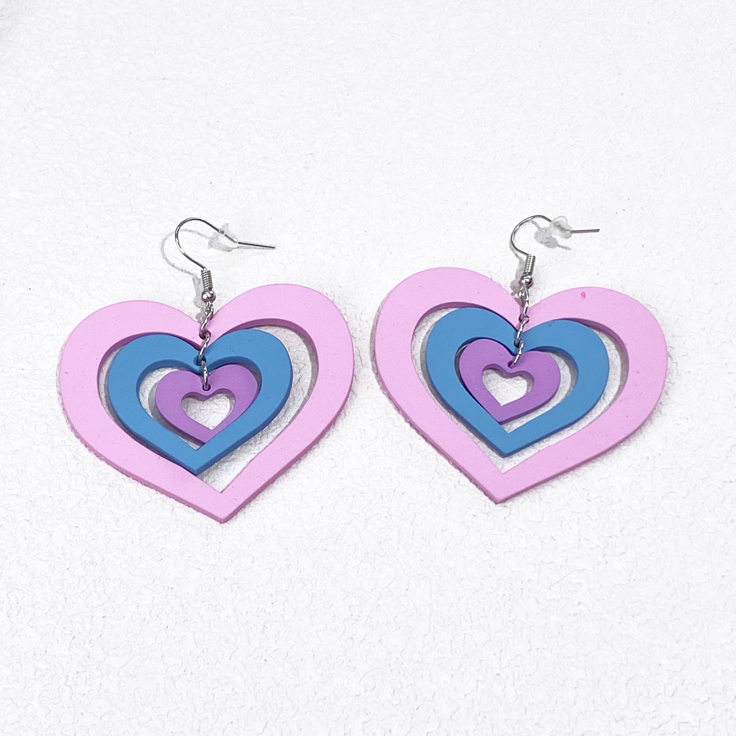 Gentle Heart Hues Resin Costume Jewellery