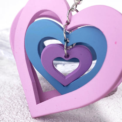 Gentle Heart Hues Resin Costume Jewellery