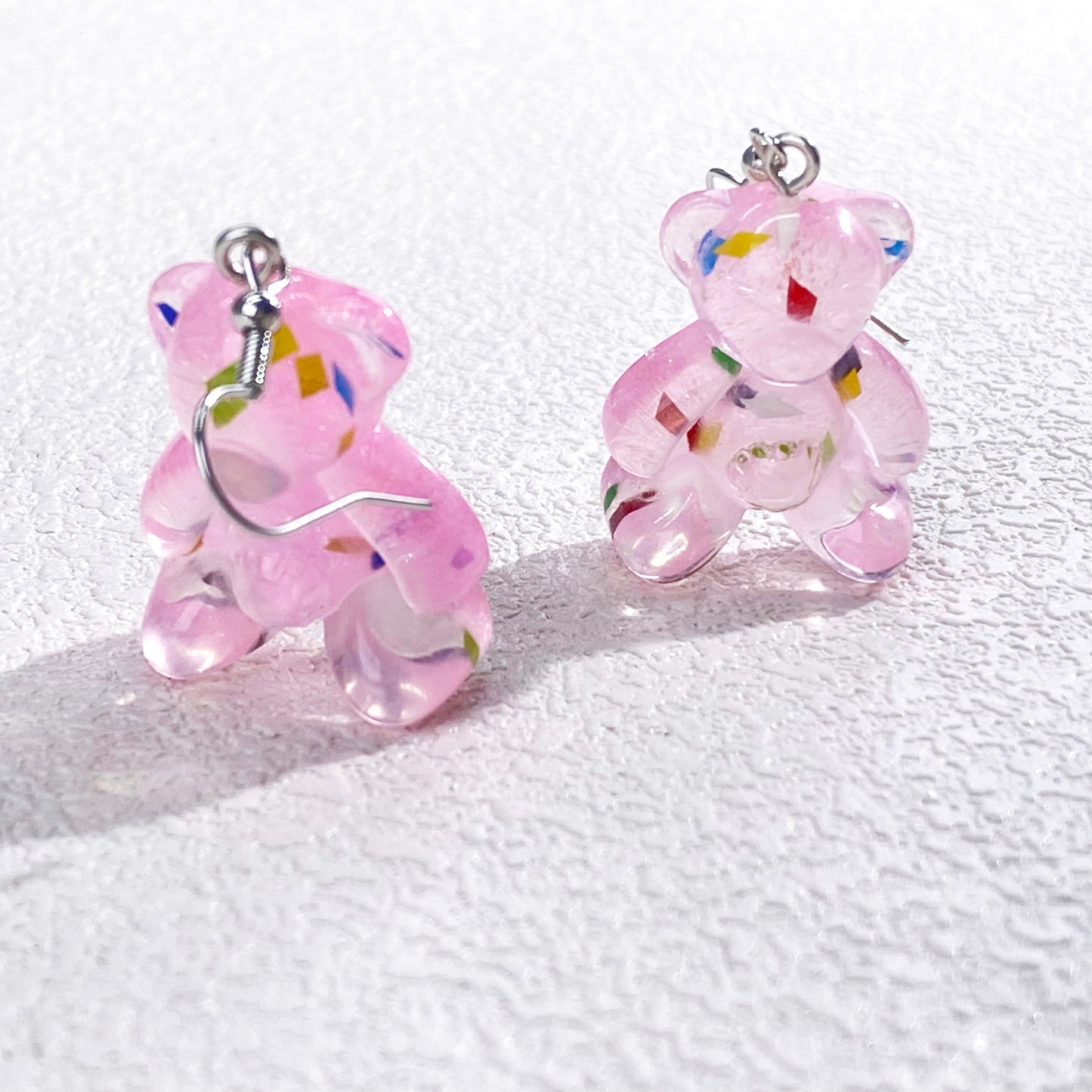 Jelly Bb Bear(Pink) Resin Costume Jewellery