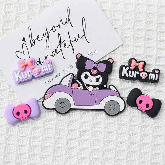 Purple Trip Cute Soft Cartoon DIY Charms