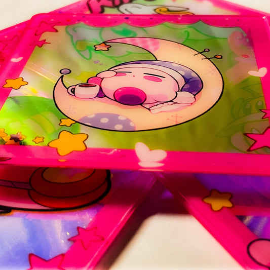Pink Cartoon Cute Acrylic DIY Charms