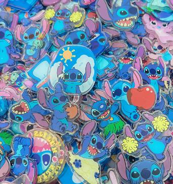 Space Monster Cute Acrylic DIY Charms