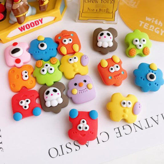 Monster Puzzle Resin DIY Charms